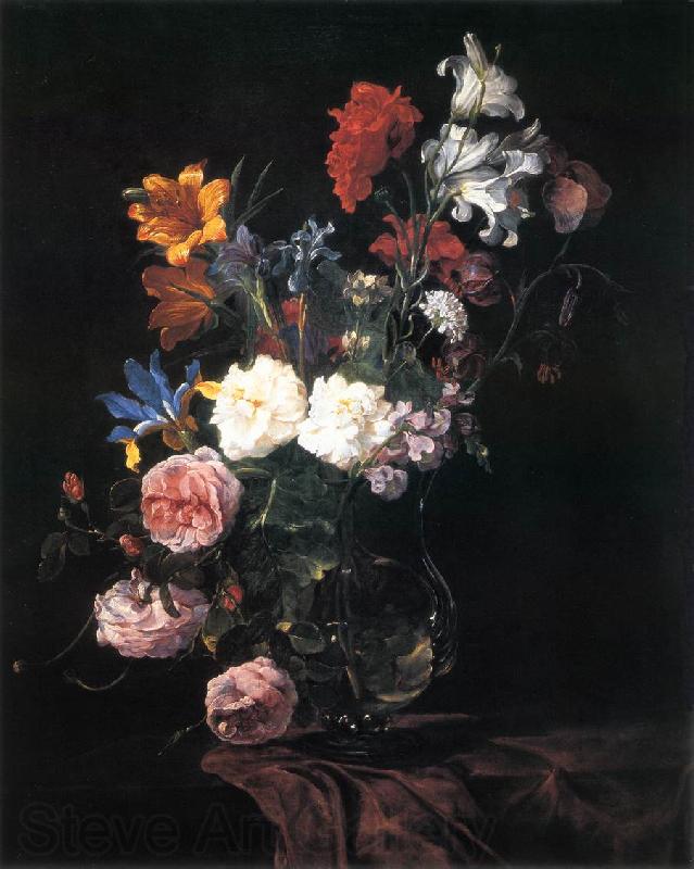 RUBENS, Pieter Pauwel A Vase of Flowers  f Spain oil painting art